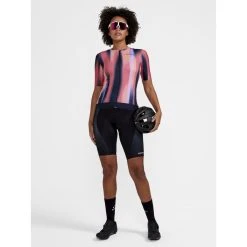 Craft W's ADV Aero 2 Jersey -Cycling equipment discount store 1913162 396007 Adv Aero Jersey W Closeup5 b4d7