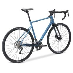 Fuji Jari 2.1 Gravel Bike -Cycling equipment discount store 2022 FUJI JARI 21 MATTE DENIMBLUE REAR e23e