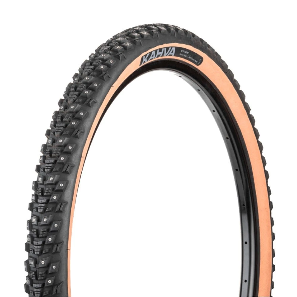 45NRTH Kahva 29x2.25 60TPI Studded Tire - Tan 1 45NRTH Kahva 29x2.25 60TPI Studded Tire - Tan