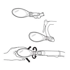 Blackburn Multi Bike Mirror -Cycling equipment discount store BK1 BL 41494 3 8909