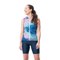 Jolie Ride W's Sprint Sleeveless Jersey -Cycling equipment discount store JOR JR728 MUL a768
