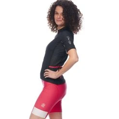 Jolie Ride W's Classique Noir Short Sleeved Jersey -Cycling equipment discount store JOR JR 742 NOI 2 45df