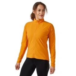Rab W's Cinder Borealis Jacket -Cycling equipment discount store Womens Cinder Borealis Jacket Marmalade QWS 67 MAM Model Front 04 deec